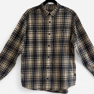PATAGONIA Shirt Mens Medium Plaid
Fjord Flannel Button Up Organic Cotton.